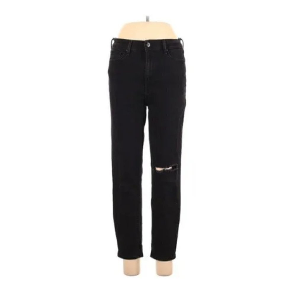 DENIZEN BLACK MOM STRETCH JEANS